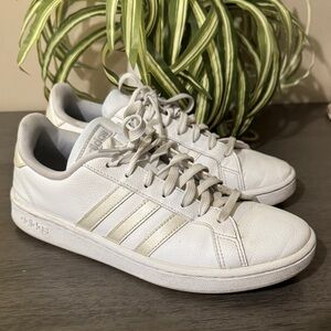 Adidas Grand Court Cloudfoam Lifestyle Comfort Sneakers Size 8 Women's